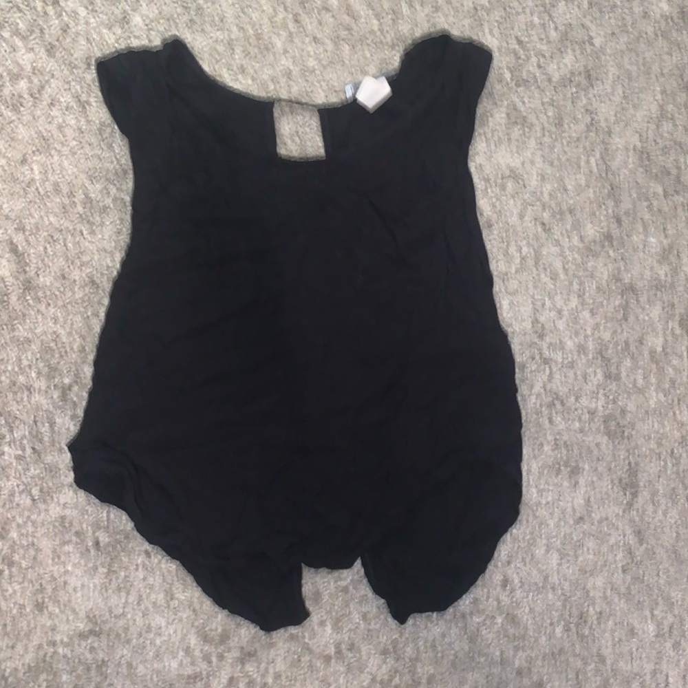 Women’s open back tank top
